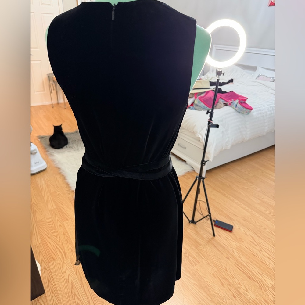 Gucci Black Velvet Dress size 40 - Picture 8 of 16